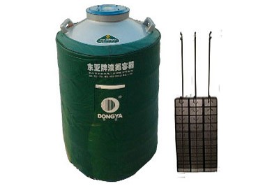 东亚大口径型液氮罐YDS-110-200F,广口型液氮容器